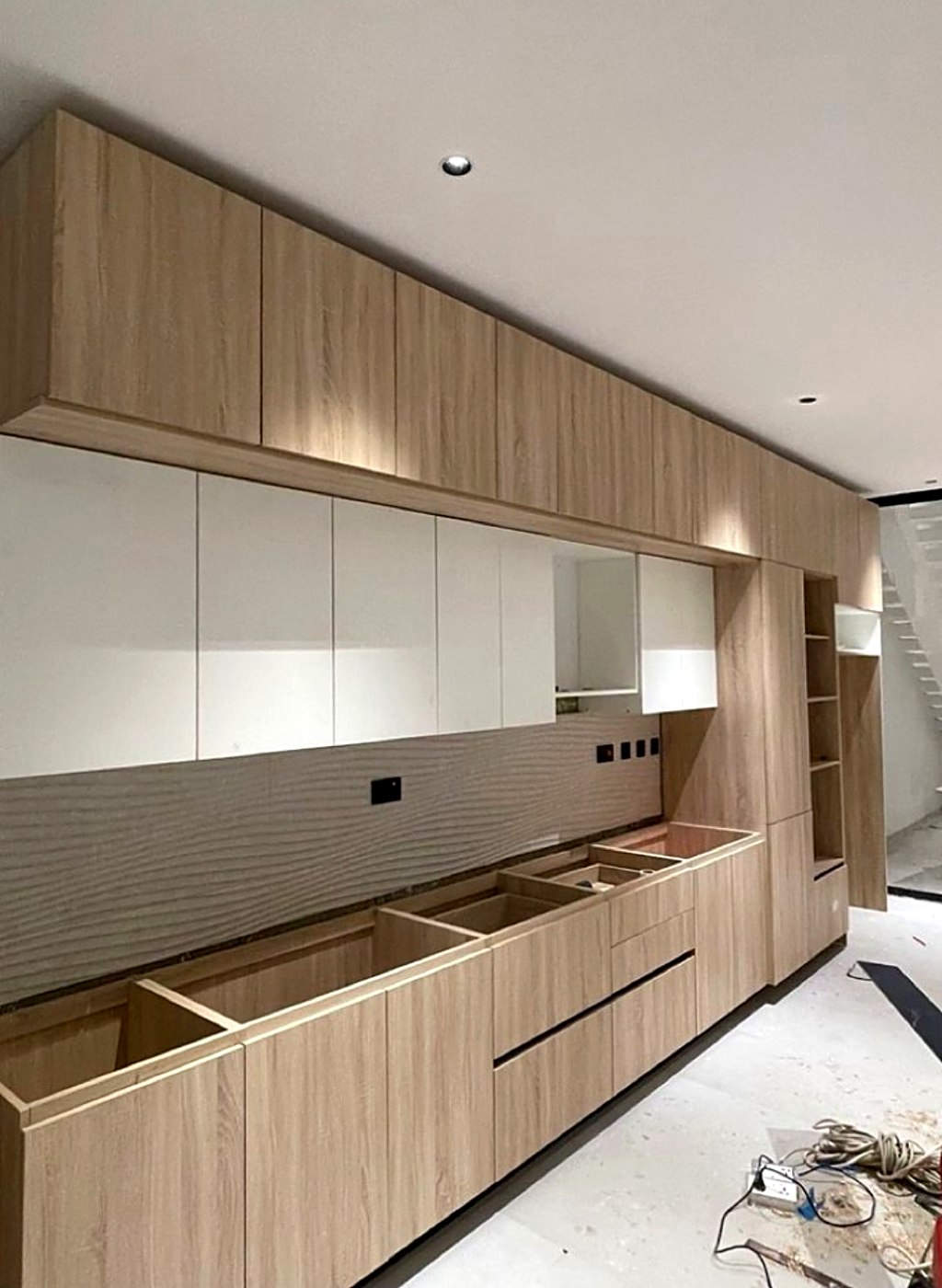 Kitchen cabinetry installation